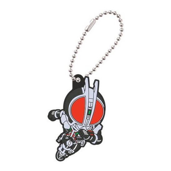 【仮面ライダーファイズ アクセルフォーム】 仮面ライダー555 カプセルラバーマスコット - REALiZE トレカ&ホビー