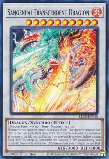 遊戯王 LEDE-EN040 燦幻超龍トランセンド・ドラギオン (英語版 1st Edition スーパーレア) Legacy of  Destruction - REALiZE トレカ&ホビー