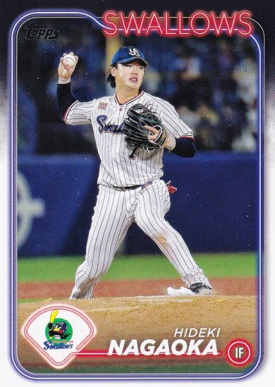 NPB ベースボールカード 31 長岡秀樹 東京ヤクルトスワローズ (ベースカード) 2024 TOPPS - REALiZE トレカ&ホビー