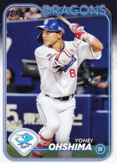 NPB ベースボールカード 173 大島洋平 中日ドラゴンズ (ベースカード) 2024 TOPPS - REALiZE トレカu0026ホビー