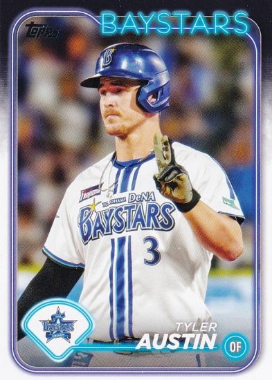 NPB ベースボールカード 185 T.オースティン 横浜DeNAベイスターズ (ベースカード) 2024 TOPPS - REALiZE  トレカ&ホビー