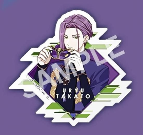 高塔雨竜/変身前】 ライドカメンズ ダイカットステッカーセット