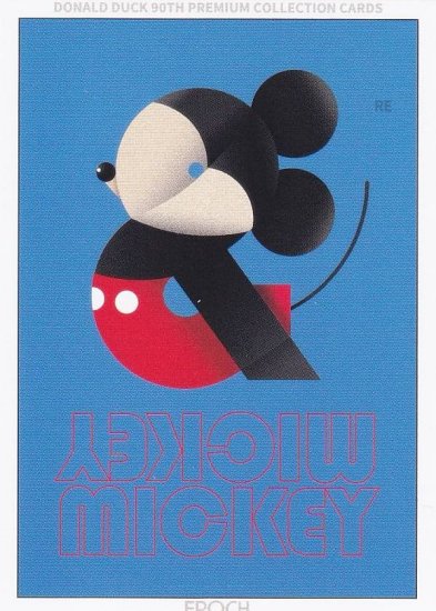 55 ミッキーマウス (レギュラーカード) 】 ドナルドダック 90周年プレミアムコレクションカード - REALiZE トレカu0026ホビー