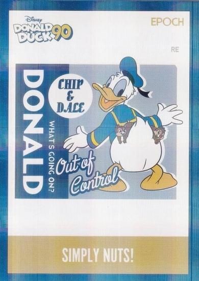 ディズニードナルドダック90周年記念カード、チップ&デール特別カード 28 ドナルド・ダック, チップ＆デール (レギュラーカード