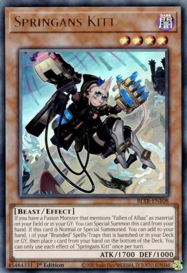 遊戯王 BLTR-EN108 スプリガンズ・キット (英語版 1st Edition
