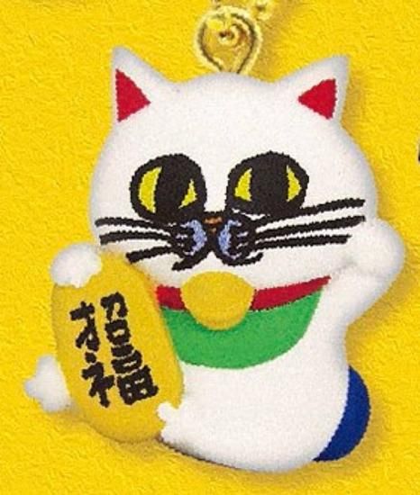 招き猫】切り絵クリエイター KEN 縁起物マスコットねこ - トレカ