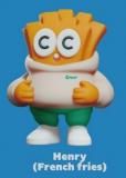 Henry(French fries)SUKOTA DINER -SOFVI COLLECTION- RETRO POP COLOR VER.