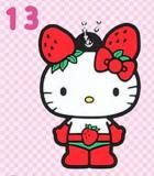 23】ハローキティ 50th Anniversary ラバーキーホルダーコレクション2