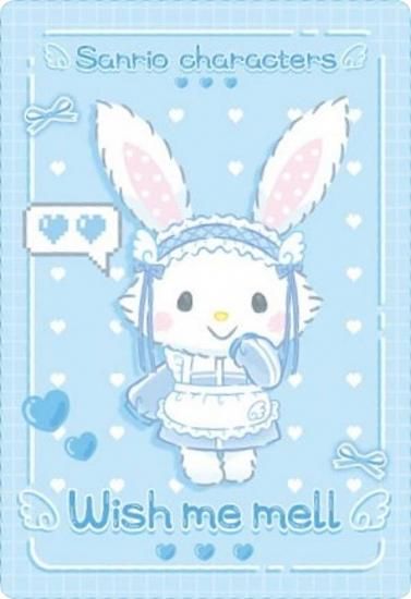 12.ウィッシュミーメル (水色デイズ) (キャラクターカード) 】サンリオ