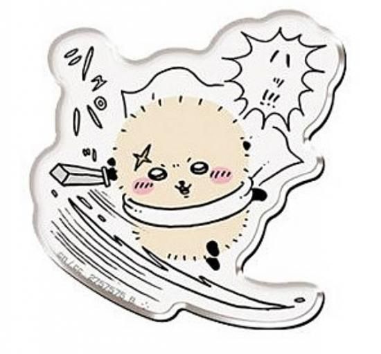 10.ラッコ（ハッ！！！）】ちいかわ キャラマグネッツ4 - トレカ