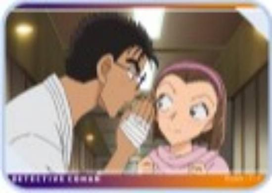 23.鈴木園子＆京極真】名探偵コナン 場面写トレーディングクリア