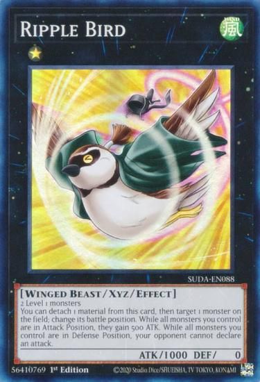 遊戯王 SUDA-EN088 Ripple Bird (英語版 1st Edition
