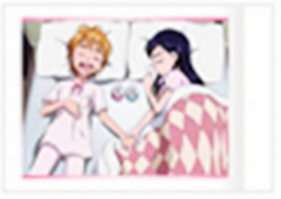 プリキュア　美墨なぎさ　雪城ほのか　スリーブ PC-プリキュア01-004 美墨 なぎさ＆雪城 ほのか - 【カード