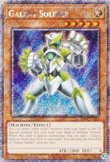 遊戯王 RA04-EN219 銀河戦士 (英語版 1st Edition プラチナ