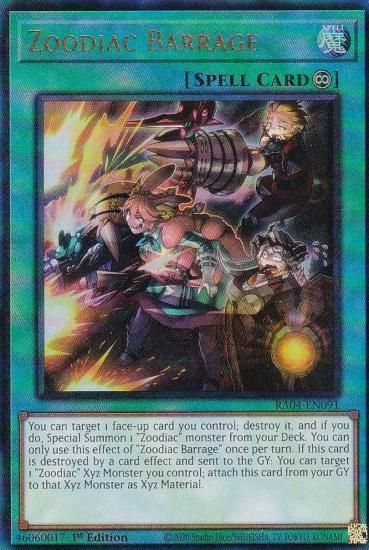 遊戯王 RA04-EN091 十二獣の会局 (英語版 1st Edition プリズマ