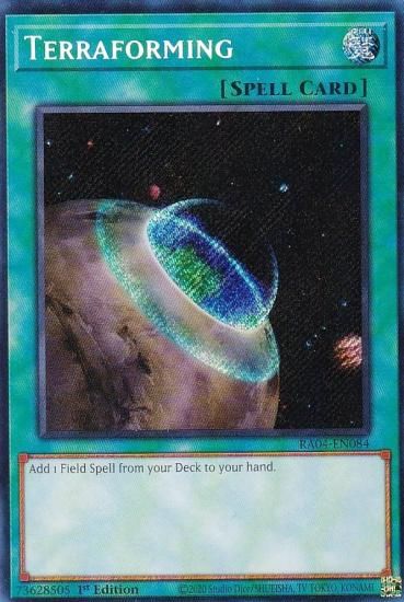 【遊戯王】テラフォーミング　英語　EU版 遊戯王】テラフォーミング 英語 EU版 2025年最新】テラ