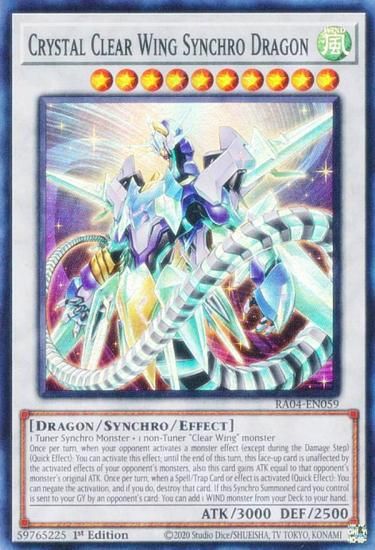遊戯王 英語 EU版 クリスタルウィングシンクロドラゴン ホロ ゴースト 遊戯王 英語 EU版 クリスタルウィングシンクロドラゴン ホロ