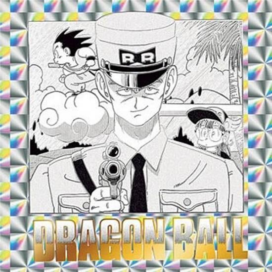 ドラゴンボール　セル画　レッドリボン軍　30×30サイズ Yahoo!オークション - ドラゴンボールZ レッドリボン軍 人造人間