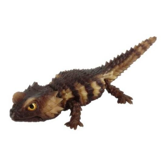 特価　アルマジロトカゲ　フィギュア　爬虫類　トカゲ Amazon.co.jp: アルマジロトカゲ（ダークブラウン） いきもの大