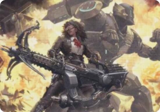 マジックザギャザリング FIN JP 02/53 「機工士」の装備 (日本語版