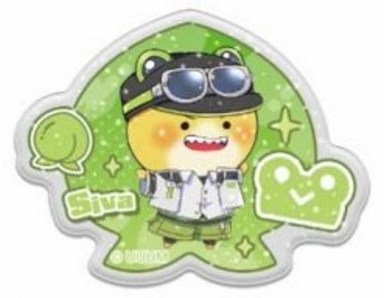 シヴァ】カラフルピーチ キラぷるステッカー - トレカ&ホビーの
