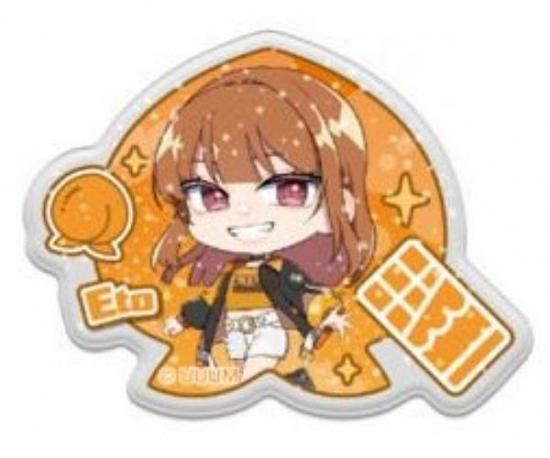 カラフルピーチ　キラぷるステッカー カラフルピーチ ラメ入りの「キラぷるステッカー」6月中旬より発売!