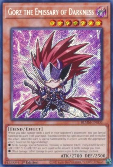 遊戯王 BLMM-EN005 冥府の使者ゴーズ (英語版 1st Edition