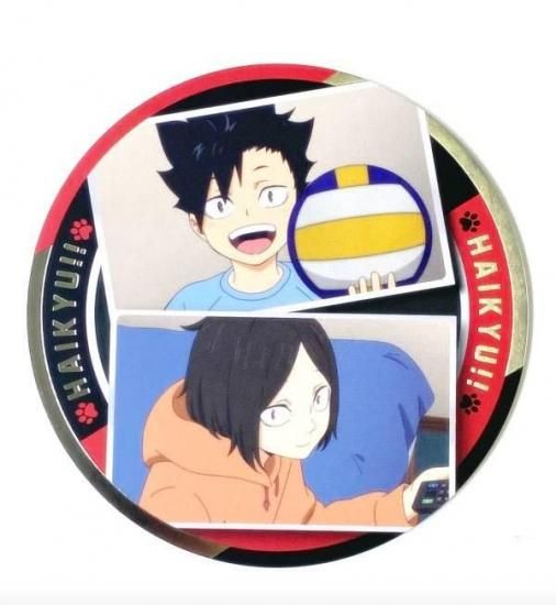 銀箔仕様] 1-42 孤爪研磨＆黒尾鉄朗 (シークレット) 】コースター