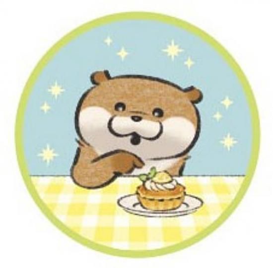 カワウソ(ケーキ)】可愛い嘘のカワウソ プチキャン ※缶ケース