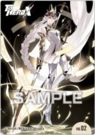 No.02 クイーン】TO BE HERO X クリアカードコレクションガム