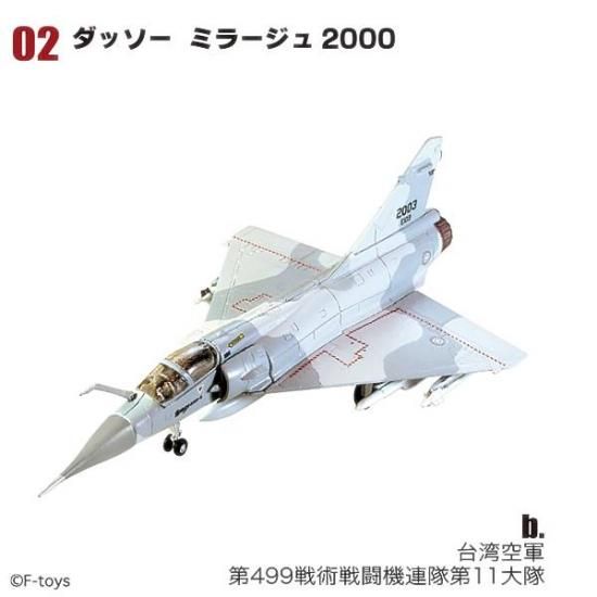 エアファイターコレクション　ミラージュ2000 エアファイターコレクション ミラージュ2000｜shimomiya