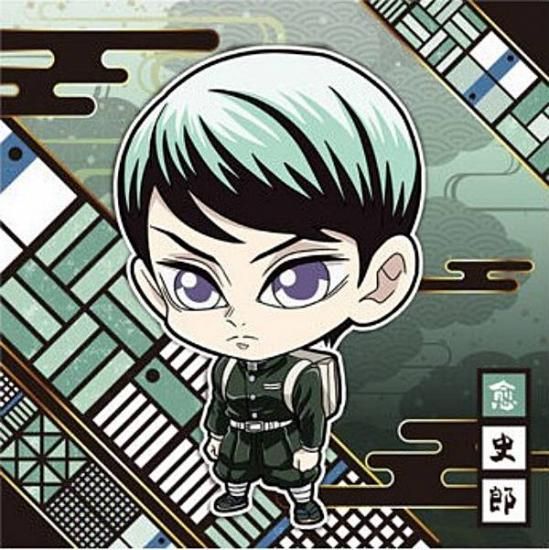 【裏面13-07 愈史郎】鬼滅の刃　ウエハース　シール　其ノ十三　フルコンプ 鬼滅13-07 愈史郎 (☆ ノーマル) 】にふぉるめーしょん 鬼滅の刃