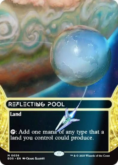 FOIL/ボーダーレス版】マジックザギャザリング EOS EN 0036 反射