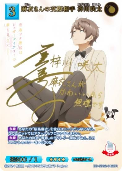 金箔サイン/パラレル】ビルディバイドTCG ブライト BB-SBS2