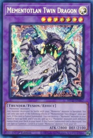 遊戯王 MP25-EN067 メメント・ツイン・ドラゴン (英語版 1st