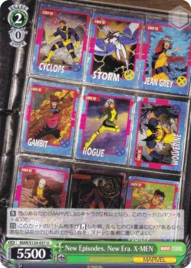  MAR/S124-037 New Episodes. New Era. X-MEN (U 󥳥)