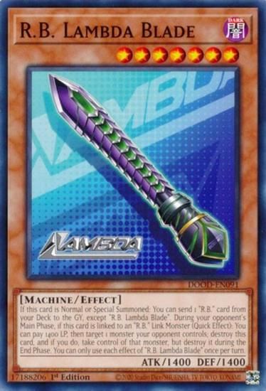 ͷ DOOD-EN091 R.B. Lambda Blade (Ѹ 1st Edition Ρޥ)