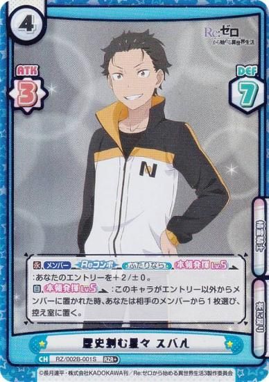 ڥѥReС RZ/002B-001S ˹ Х (RZR ꥼ쥢) ֡ѥå Re:Ϥ vol.2