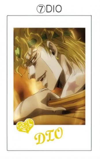 JS-07 DIO】 キャラポトレ ジョジョの奇妙な冒険 スターダスト