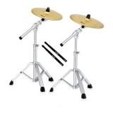 CRASH & RIDE CYMBALS & STICKSPearl Drums Miniature Collection2