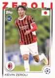 UEFA å 34 Kevin Zeroli AC Milan (١/ROOKIE)