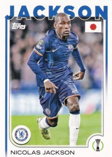 UEFA å 41 Nicolas Jackson Chelsea FC (١)