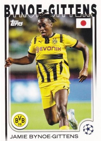 UEFA å 58 Jamie Bynoe-Gittens Borussia Dortmund (١)