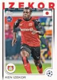 UEFA å 75 Ken Izekor Bayer 04 Leverkusen (١/ROOKIE)