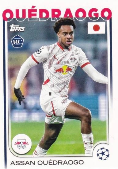 UEFA å 83 Assan Ouedraogo RB Leipzig (١/ROOKIE)