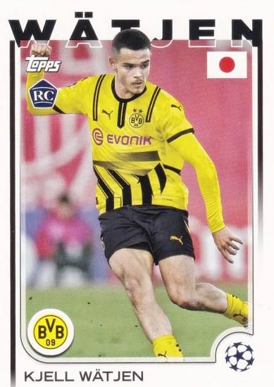 UEFA å 118 Kjell Watjen Borussia Dortmund (١/ROOKIE)