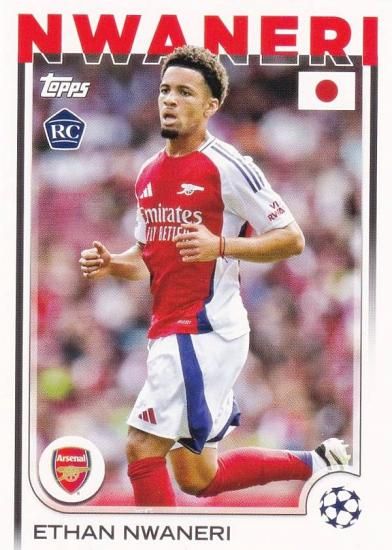UEFA å 158 Ethan Nwaneri Arsenal FC (١/ROOKIE)