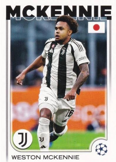 UEFA å 160 Weston McKennie Juventus (١)