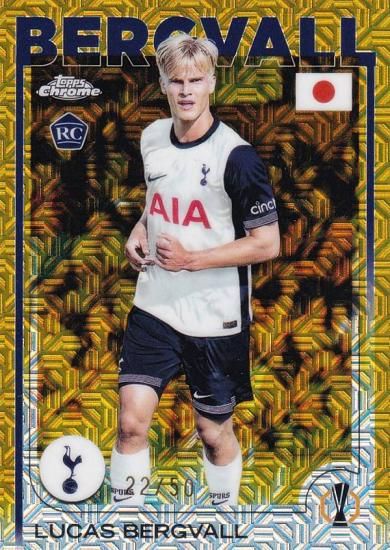 ڥɥѥ 22/50UEFA å 112 Lucas Bergvall Tottenham Hotspur (١/ROOKIE)