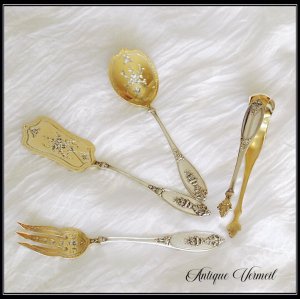 銀器 サーヴィングカトラリー - ANTIQUE VERMEIL Antique Silverware